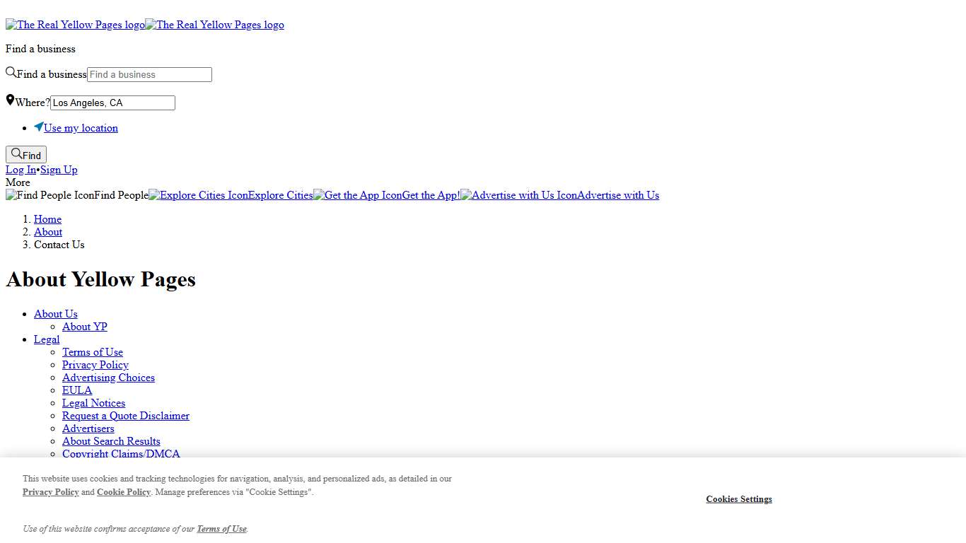 Contact Us - YellowPages.com